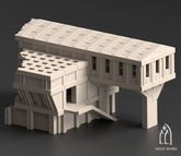 Kumbernold Town Hall A 3D-printed model